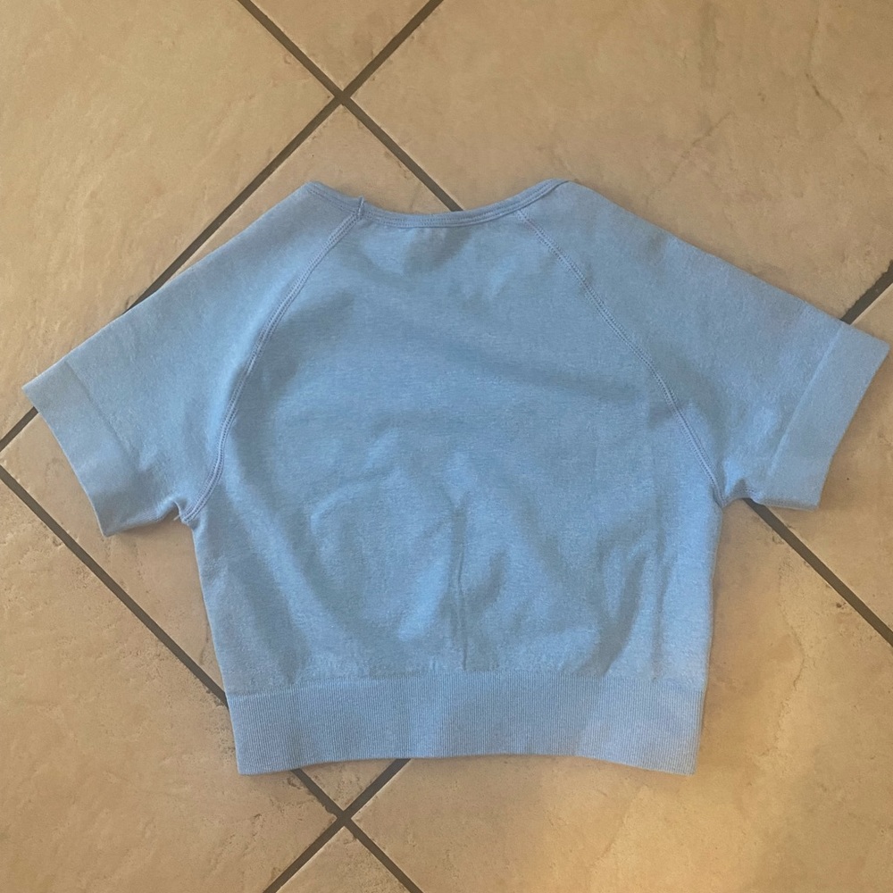 Short Sleeve Cropped Sports Top
